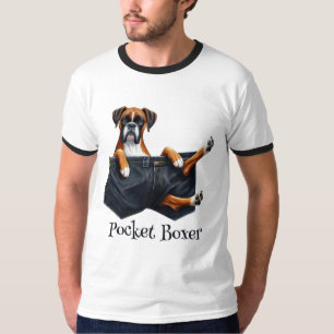 Camiseta Cachorro Embalado Num Bolso