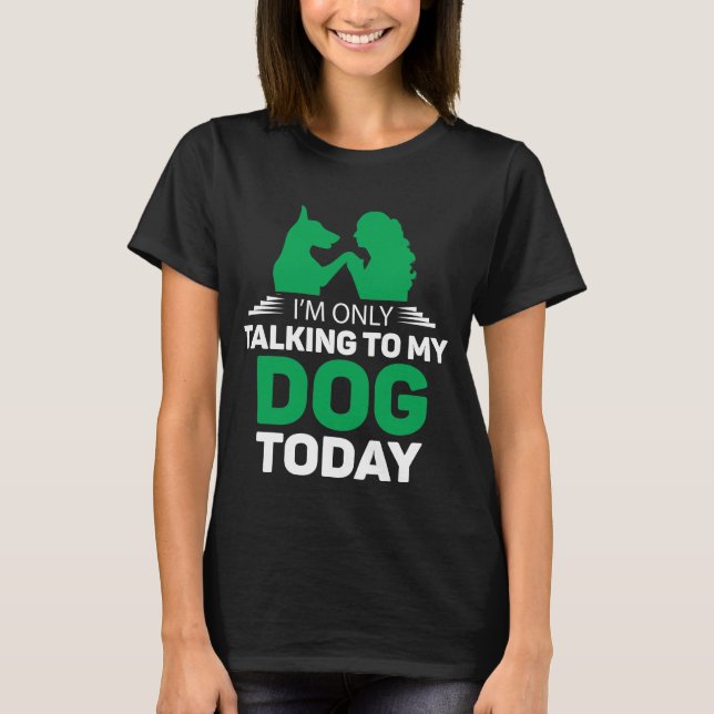 Camiseta Cachorro engraçado (Frente)