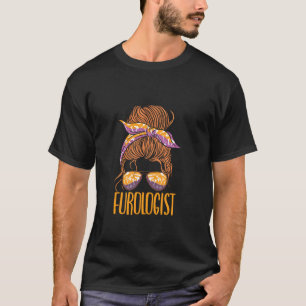 Camiseta Cachorro Engraçado Alinhando Pet Groomer Furologis