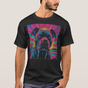 Camiseta Cachorro engraçado American Pit Bull Terrier - Pop