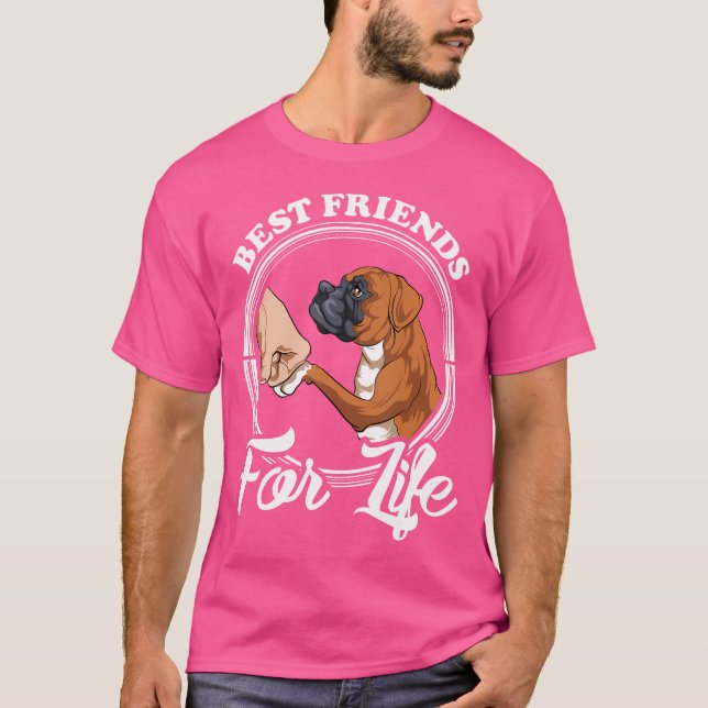 Camiseta Cachorro Engraçado Boxer Cachorro Lover (Frente)