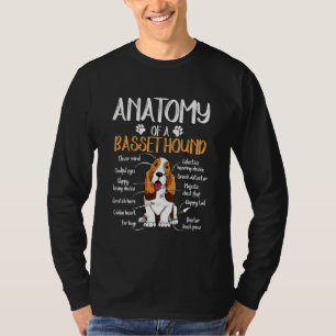 Camiseta Cachorro Engraçado de Caça de Anatomia