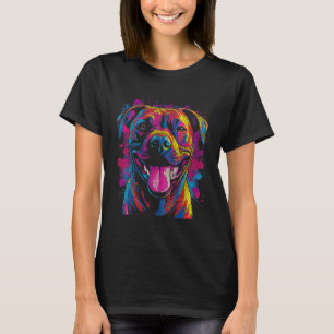 Camiseta Cachorro engraçado e lindo American Pit Bull Terri