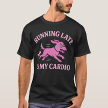 Cachorro Engraçado Gráfico Correr Atrás é Meu Cárd