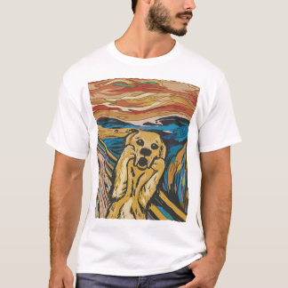 Camiseta Cachorro Engraçado Grito Paródia – Pet Expressioni