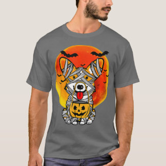 Camiseta Cachorro Engraçado Halloween Costume Welsh Corgi P