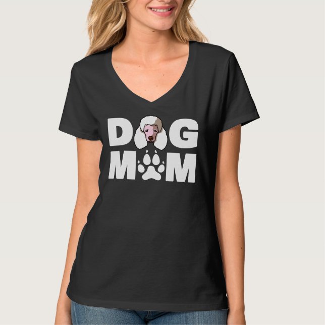Camiseta Cachorro Engraçado Mamãe Adorava Presente (Frente)