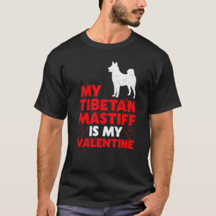Camiseta Cachorro Engraçado Meu Mastiff Tibetano É Meu Namo