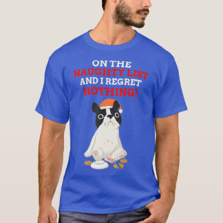 Camiseta Cachorro Engraçado Na Lista Maldita, e eu não lame
