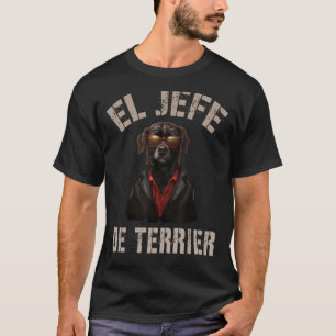 Camiseta Cachorro Engraçado Pai Futuro Diretor Executivo EL