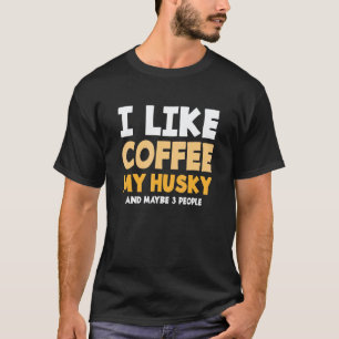 Camiseta Cachorro Engraçado Pet Animal Citação Para Um Café