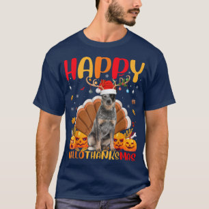 Camiseta Cachorro Engraçado Por Cachorro Australiano Feliz 