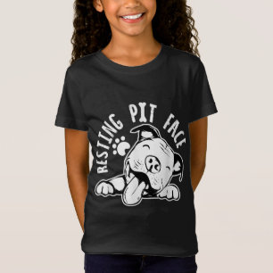 Camiseta Cachorro Engraçado, Roupa De Memória Pitbull