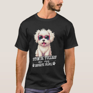Camiseta Cachorro Entusiasta Cachorro Passa Pessoas Coton D