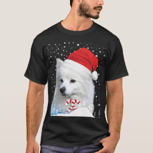 Camiseta Cachorro Eskimo Americano Papais noeis de Suor de 