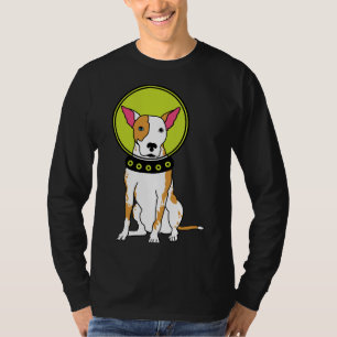 Camiseta Cachorro-Espaço Touro Vermelho