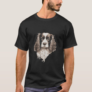 Camiseta Cachorro Espanhol Cachorros Cachorros Espanhol Fã