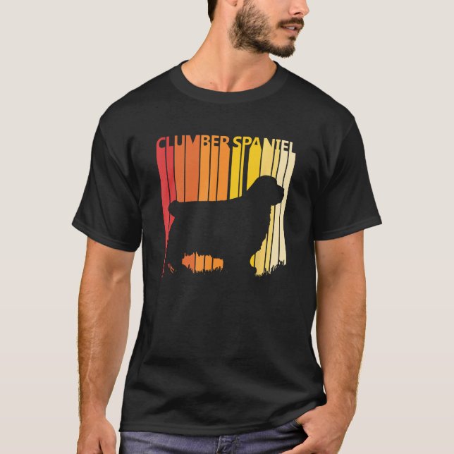 Camiseta Cachorro Espanhol Clumber (Frente)