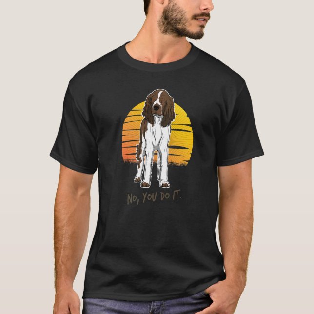 Camiseta Cachorro Espanhol Inglês Breed 61 (Frente)
