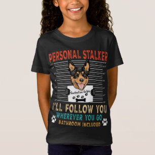 Camiseta Cachorro-Falante Pessoal Galeria Australiana Kelpi