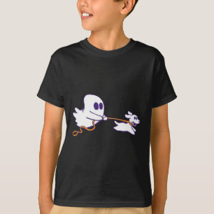 Camiseta Cachorro Fantasma Bonito Walker Figurino de Hallow