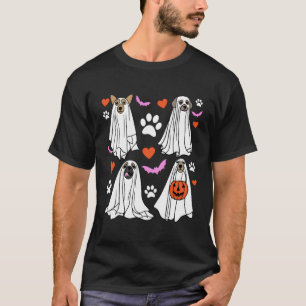 Camiseta Cachorro Fantasma Caiu no Dia de as Bruxas engraça