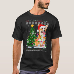 Camiseta Cachorro Feio Cachorro Noel Horror Luz de Natal