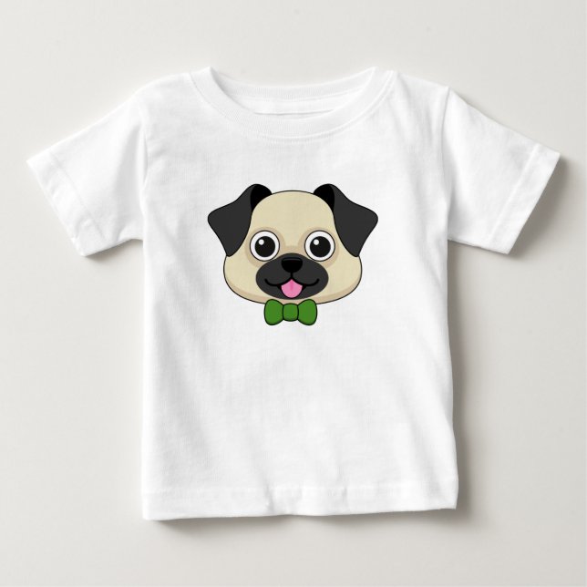 Camiseta Cachorro Feliz e Bonito com Papillon (Frente)