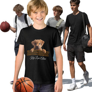 Camiseta Cachorro Fofinho Permanente com Texto Personalizad