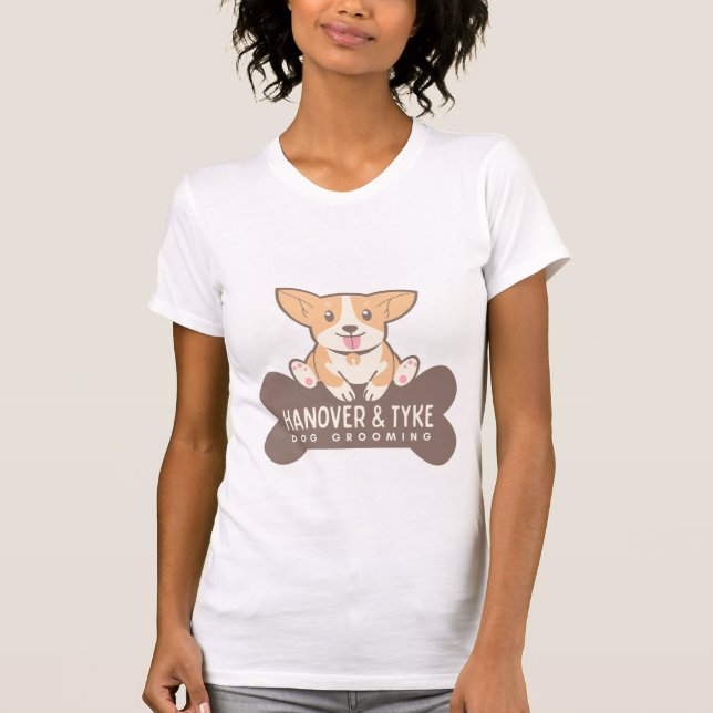 Camiseta Cachorro Fofo Animal de Estimação (Frente)