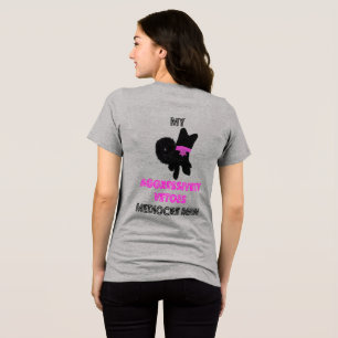 Camiseta Cachorro fofo com atitude