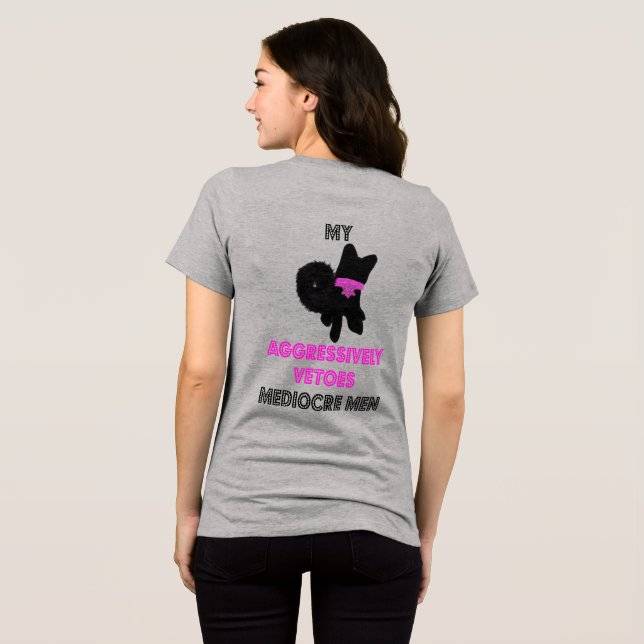 Camiseta Cachorro fofo com atitude (Verso completo)