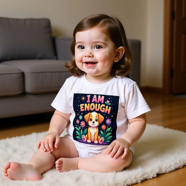 Camiseta Cachorro Fofo em um Jardim (Criador carregado)