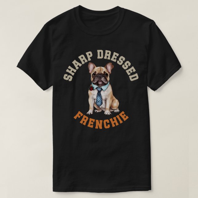 Camiseta Cachorro Francês (Frente do Design)
