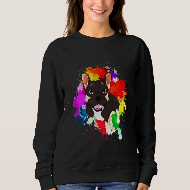 Camiseta Cachorro francês Bulldog 59 (Frente)