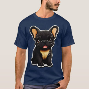 Camiseta Cachorro Francês Cachorro Francês Cachorro Francês