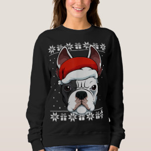 Camiseta Cachorro Francês Santa Hábito Natal Pajama Cachorr