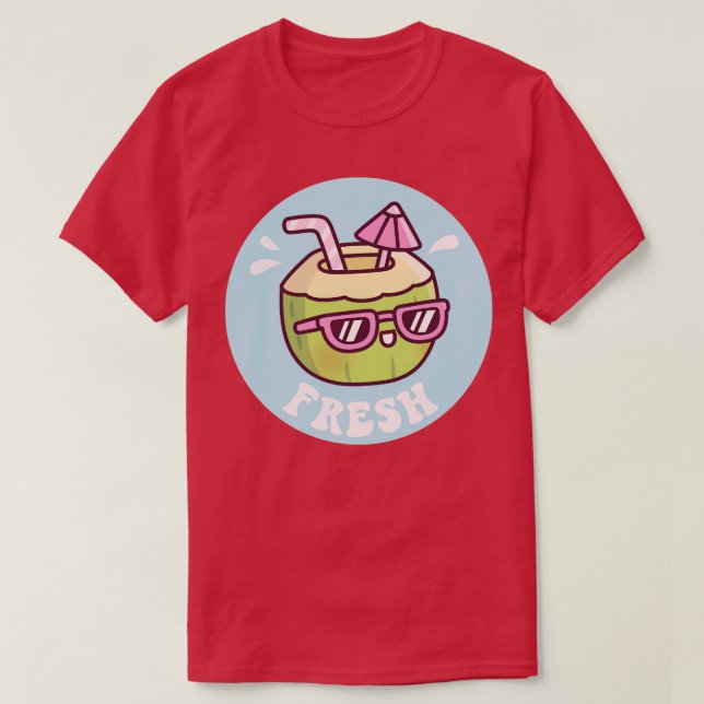 Camiseta Cachorro Fresco Cachado Água Guarda-chuvas Víblias (Frente do Design)