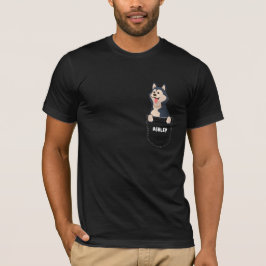 Camiseta Cachorro-gato siberiano
