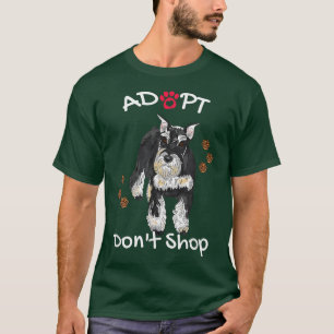Camiseta Cachorro Gelado Adota Não Compra Cãozinho e patas 