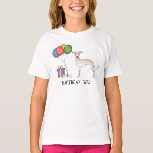 Camiseta Cachorro Gelado Italiano - Rapariga de Aniversário