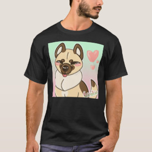 Camiseta Cachorro German shepherd de Vaca