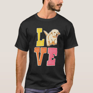 Camiseta Cachorro Golden Retriever   Cachorrinho Fofo do Di