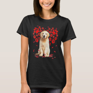Camiseta Cachorro Golden Retriever Fofo Dia dos Namorados C