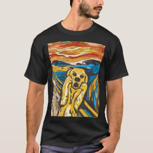 Camiseta Cachorro Golden Retriever O Grito Gráfico