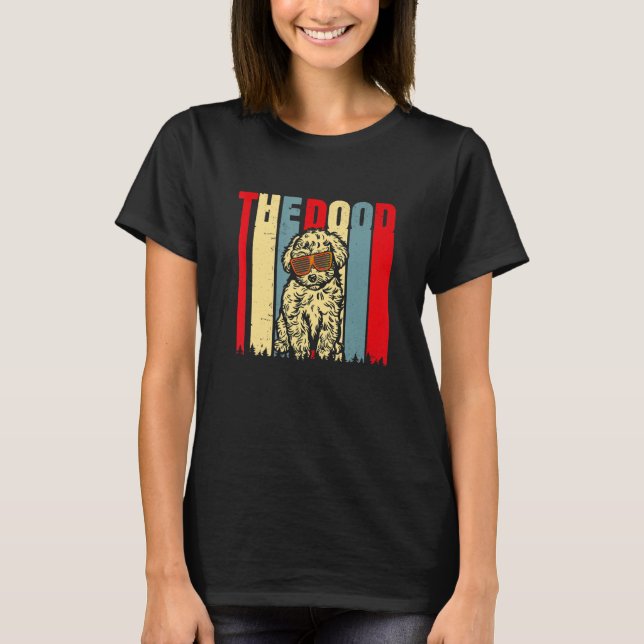 Camiseta Cachorro Goldendoodle Doodle Doodle Doodle Doodage (Frente)