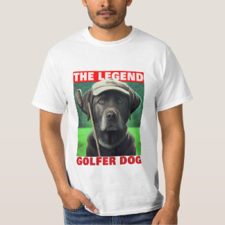 Camiseta Cachorro Golfer