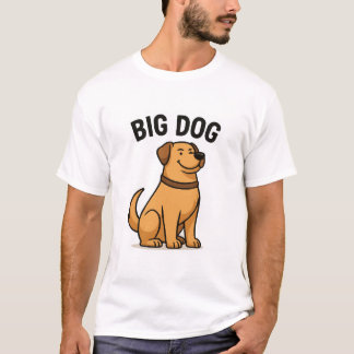 Camiseta Cachorro Grande - Cachorro Negrito E Engraçado Col