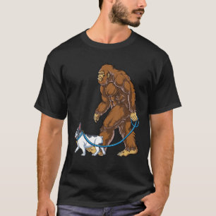 Camiseta Cachorro-Grande Caminhando Francês Cachorro-Grand