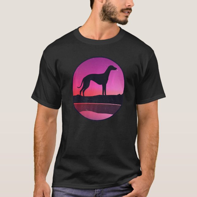Camiseta Cachorro Greyhound Windhound Raça 3 (Frente)